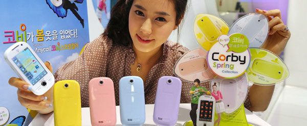 Samsung Corby Spring, cuatro nuevos colores en tono pastel