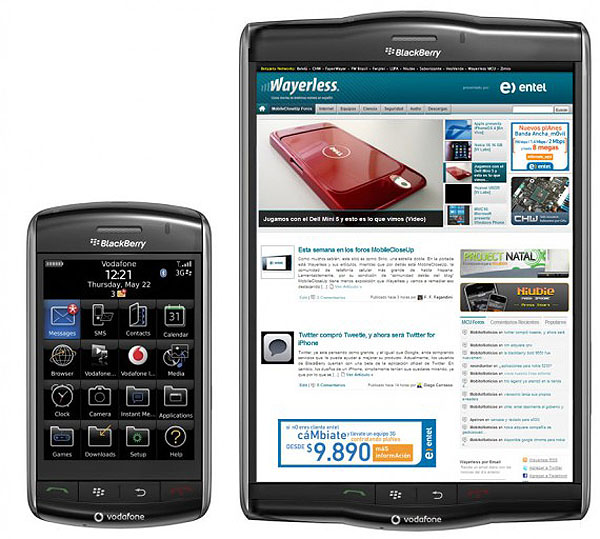 Blackberry Tablet, RIM lanzará su propio Tablet, similar al iPad, este mismo año