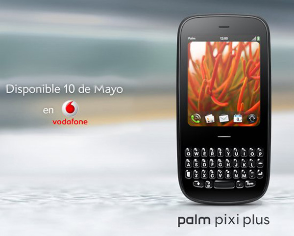 Palm Pixi Plus, gratis con Vodafone a partir del 10 de mayo