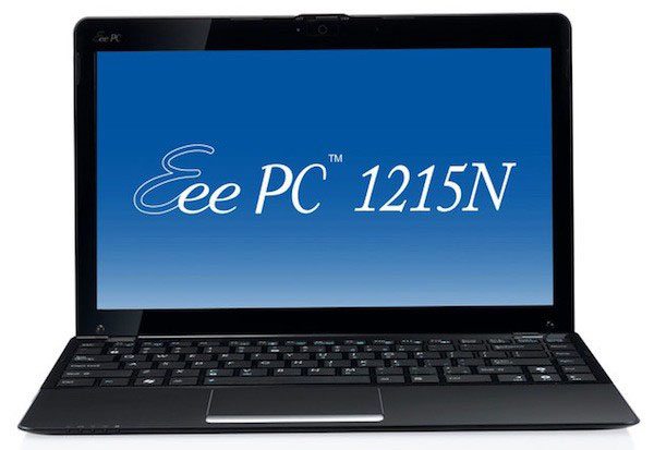 Asus EeePC 1215N, netbook de altas prestaciones con gráfica Nvidia ION y procesador Atom D525