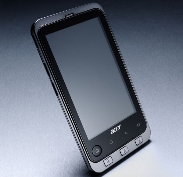 Acer Stream, un smartphone con Android, Wi-Fi, GPS y flash led