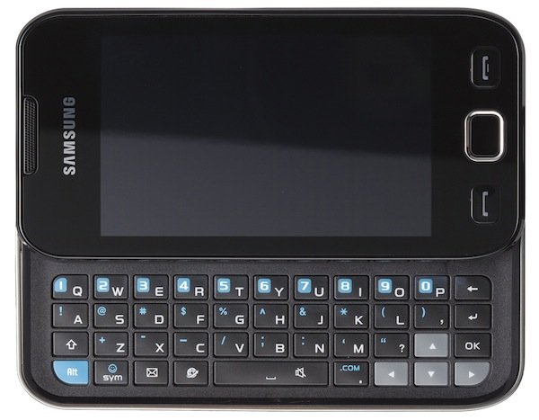 Samsung Wave 2 Pro S5330, con teclado QWERTY y pantalla táctil