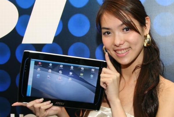 MSI Wind Pad, tablet con Windows 7 e interfaz específica para manejar con los dedos