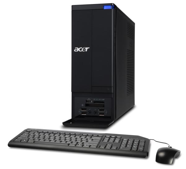 Acer Aspire X3400, un compacto miniordenador multimedia de sobremesa