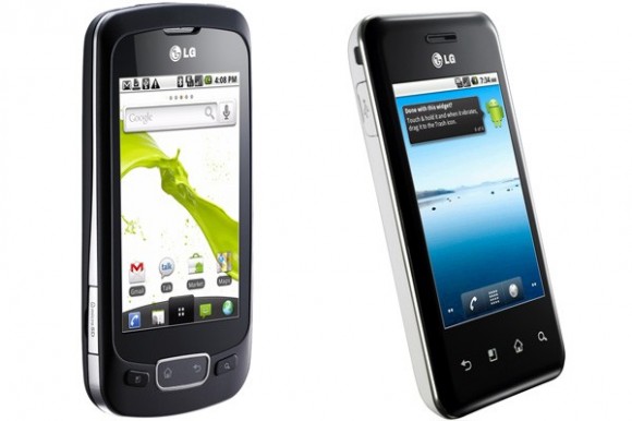 LG Optimus Chic y LG Optimus One, móviles táctiles con Android 2.2 Froyo