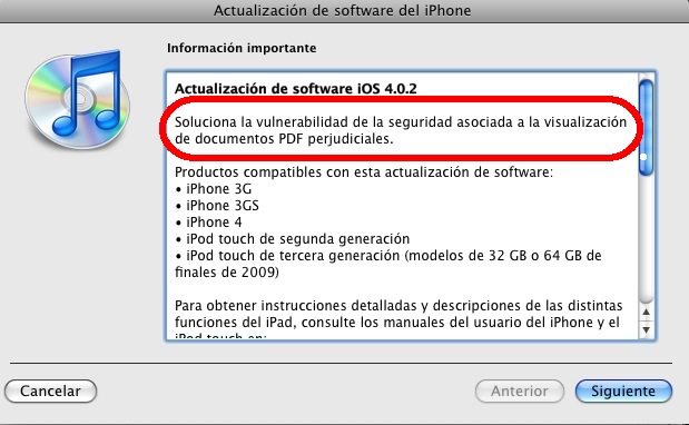 actualizacionapple
