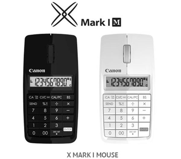 Canon X Mark I, un híbrido entre ratón inalámbrico y calculadora