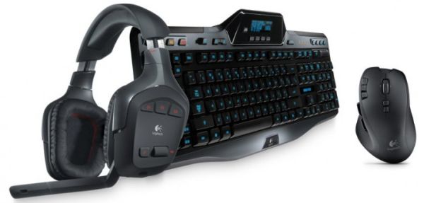 Logitech G700, G510 y G930, nuevo ratón, teclado y auriculares inalámbricos para juegos