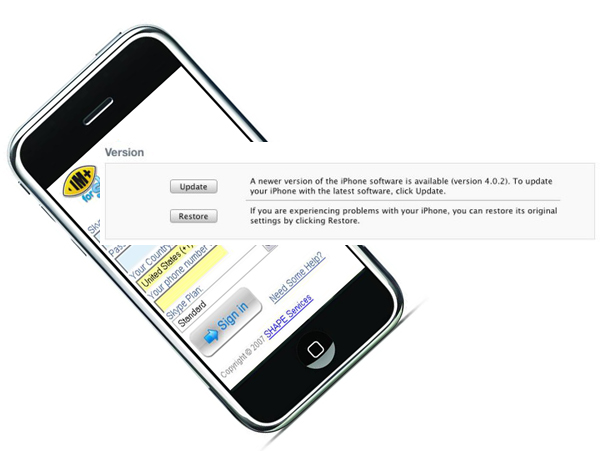 iPhone iPad iPod, Apple lanza las actualizaciones de seguridad iOS 4.0.2 y 3.2.2