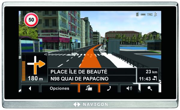 Navigon 8450 Live, navegador GPS que se conecta a Internet