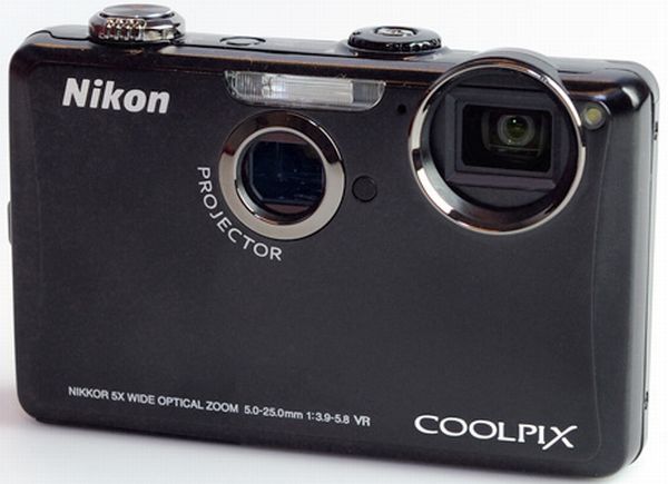 Nikon Coolpix S1100pj, cámara de fotos digital con picoproyector y pantalla táctil