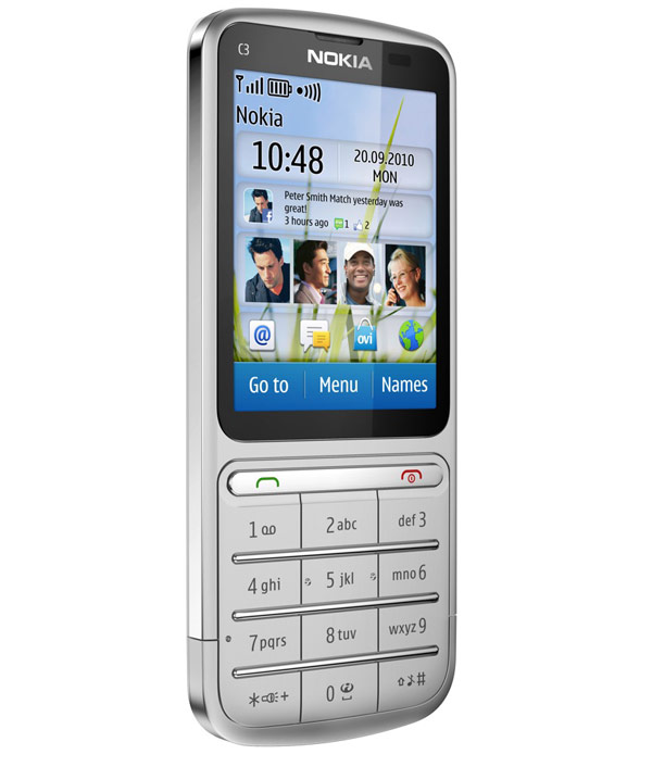 Nokia C3-01_Silver