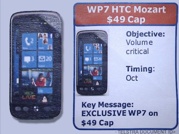 HTC Mozart, vídeo y características técnicas del nuevo teléfono con Windows Phone 7 de HTC