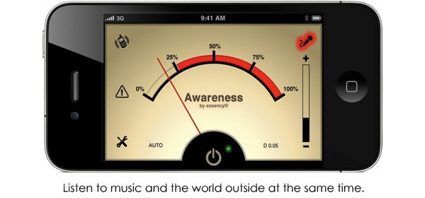 iPhone Awareness!, la aplicación para iPhone que filtra los sonidos exteriores en tus auriculares