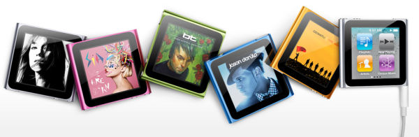 iPod nano y iPod shuffle 2010, actualizados los pequeños reproductores de Apple