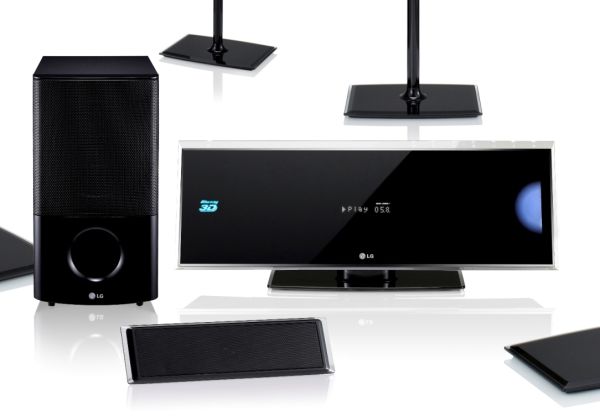 LG HX995TZ, sistema home cinema todo en uno con reproductor Blu-ray 3D