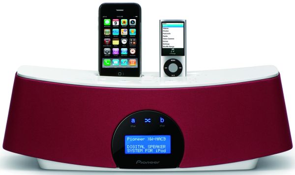 Pioneer XW-NAC3, sistema de audio para dos iPhone o dos iPod simultáneamente