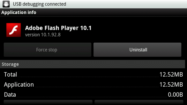 Flash Player para móviles Nokia, Windows Phone, MeeGo y otros