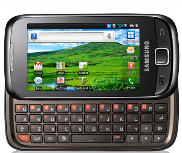Samsung Galaxy 551 i5510, un móvil Android con teclado QWERTY