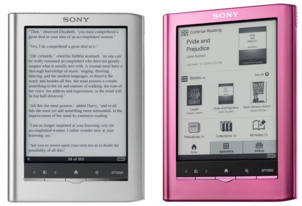 Sony Reader Touch Edition y Pocket Edition, los e-reader de Sony llegan a España