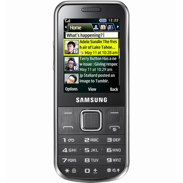 Samsung C3530, nuevo móvil de Samsung con diseño clásico y elegante