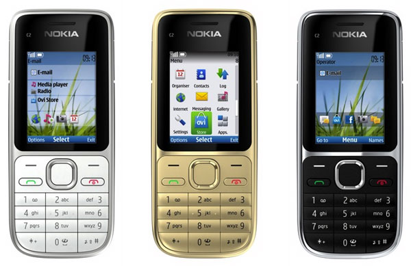 Nokia C2-01, móvil Nokia con un diseño clásico y conexión 3G