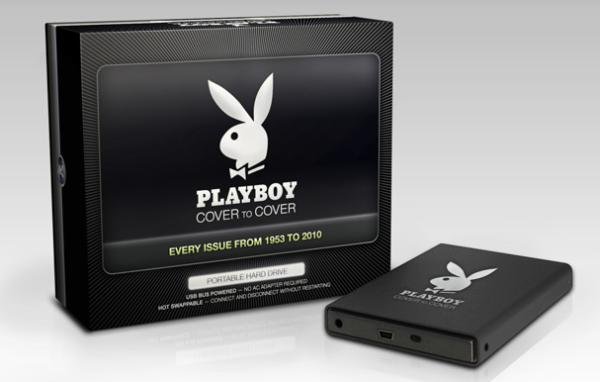 Playboy, la famosa revista erótica también saca un disco duro