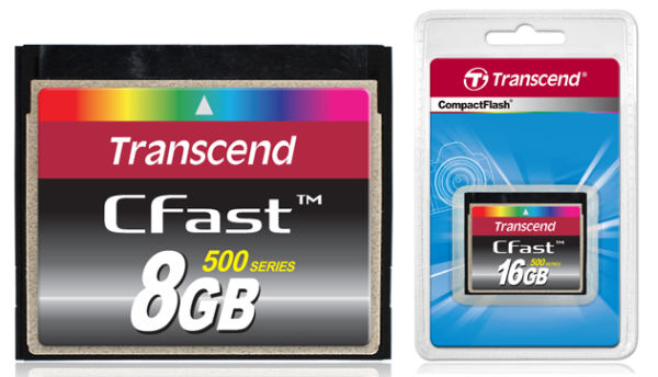 Transcend CFast, tarjetas de memoria que sirven como unidad de arranque