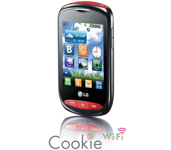 LG Cookie T310i, móvil asequible con conexión WiFi