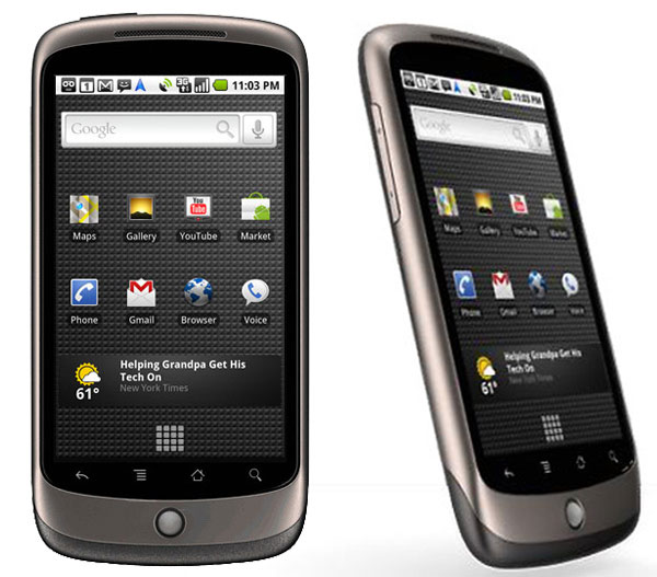 Nexus One, el primer móvil de Google recibirá la actualización a Android 2.3 Gingerbread