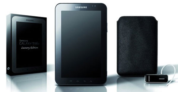 Samsung Galaxy Tab Luxury Edition, versión de lujo de la tableta táctil de Samsung
