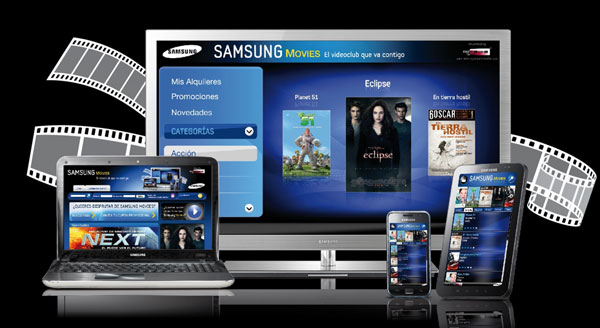 Samsung Movies, el servicio ya está disponible para Samsung Galaxy S y Samsung Galaxy Tab