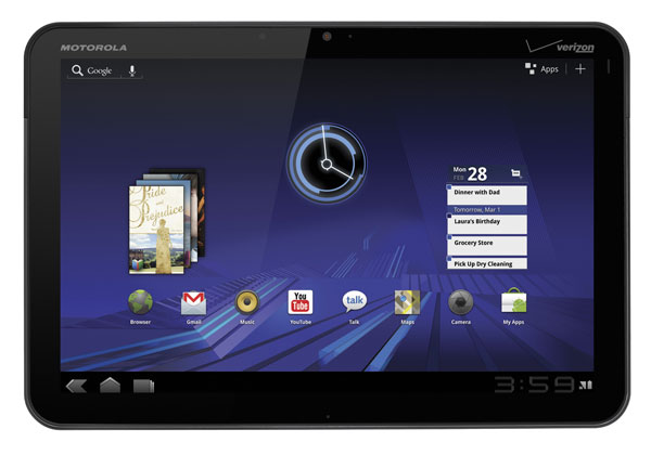 Motorola Xoom, se actualiza a Android 3.2 Honeycomb