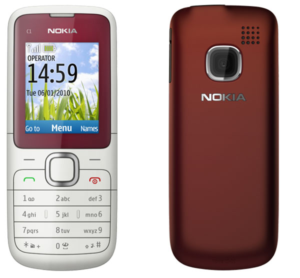 Nokia C1-01, móvil asequible de Nokia por 55 euros