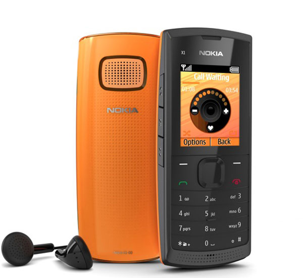 Nokia X1-00, móvil asequible de Nokia con un potente altavoz trasero