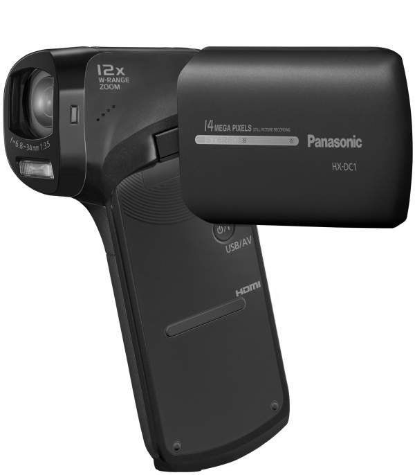 Panasonic HX-DC1, videocámara de empuñadura con sensor de 14 Mpx y pantalla de 3 pulgadas