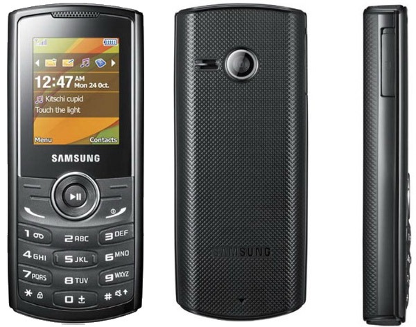 Samsung E2230, móvil asequible de Samsung con gran autonomía de batería