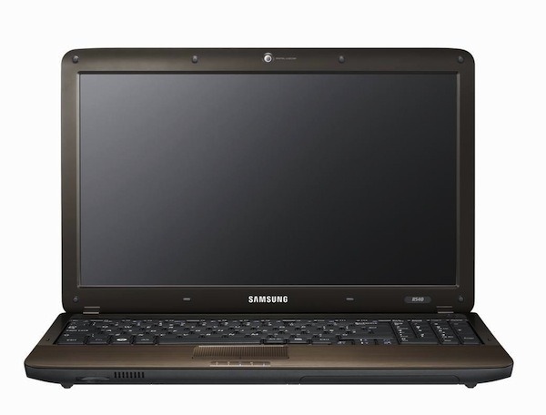 Samsung NP-R540, un ordenador portátil que deja elegir la velocidad del procesador