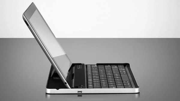Logitech Keyboard Case para iPad 2, teclado y funda para trabajar con la tableta de Apple