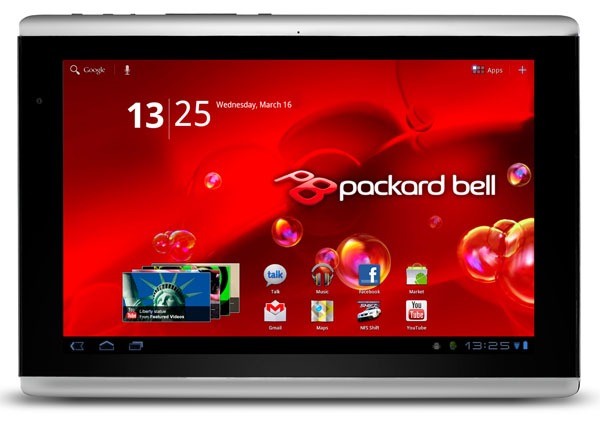 Packard Bell Liberty Tab, tableta de Packard Bell con Android 3.0 Honeycomb