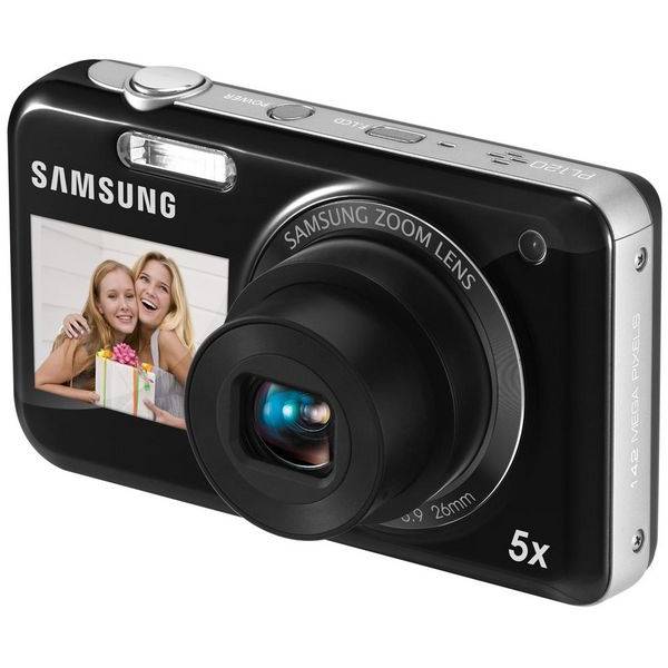 Samsung DualView PL120, una cámara compacta y económica con doble pantalla