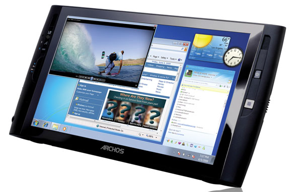 Archos 9 PCtablet, la compañía Archos renueva su tableta con Windows