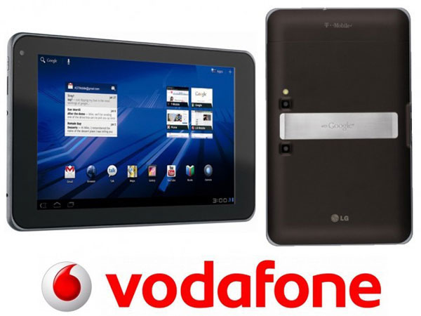 LG Optimus Pad Vodafone, tarifas y precios de LG Optimus Pad con Vodafone