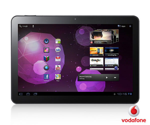 Samsung Galaxy Tab 10.1v Vodafone, todo sobre Samsung Galaxy Tab 10.1v con Vodafone