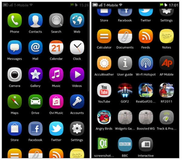 Nokia N9, primeros pantallazos del funcionamiento del Nokia N9