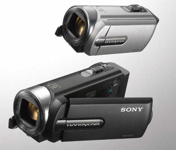 Sony SX21E y SR21E, videocámaras con zoom 57x
