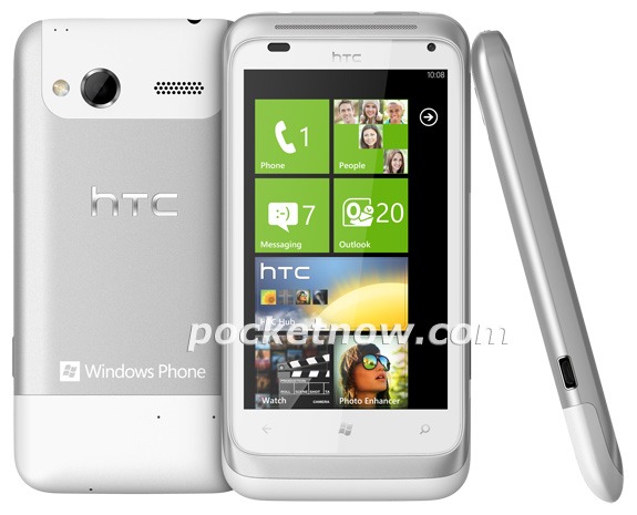 Se filtran imágenes del nuevo HTC Omega con Windows Phone 7