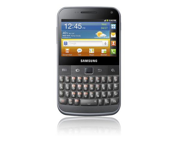 Hermana Escalera Alcanzar Nuevo Samsung Galaxy M Pro, un Android con teclado completo – tusequipos.com