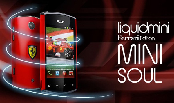 Análisis a fondo del nuevo Acer Liquidmini Ferrari