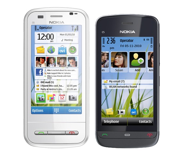 Comparativa: Nokia C5-03 vs Nokia C6